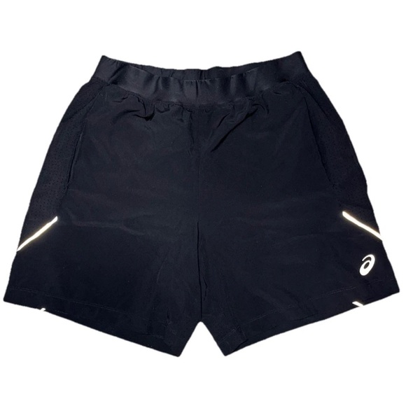 ASICS Black Athletic Shirts Drawstring Pockets Men’s Medium - Picture 1 of 5